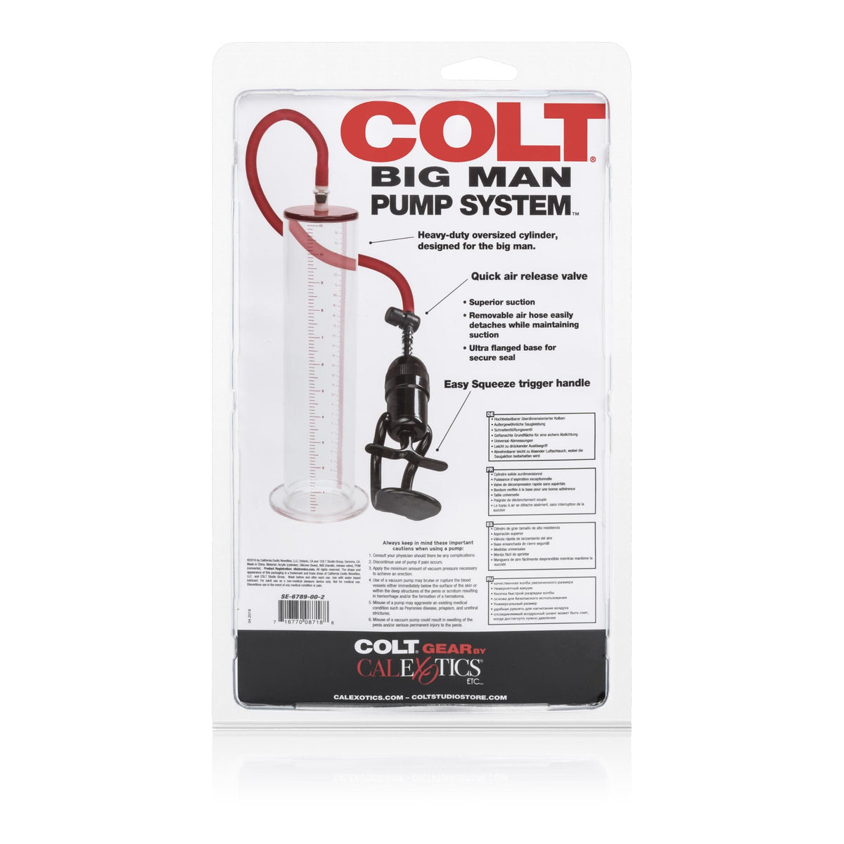 colt big man pump system