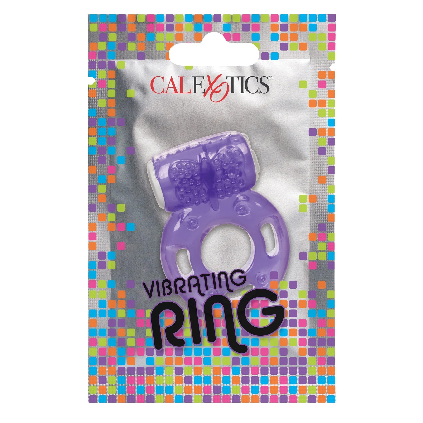 Foil Pack Vibrating Ring - Purple Default Title