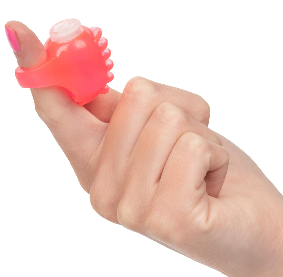 foil pack vibrating finger teaser pink