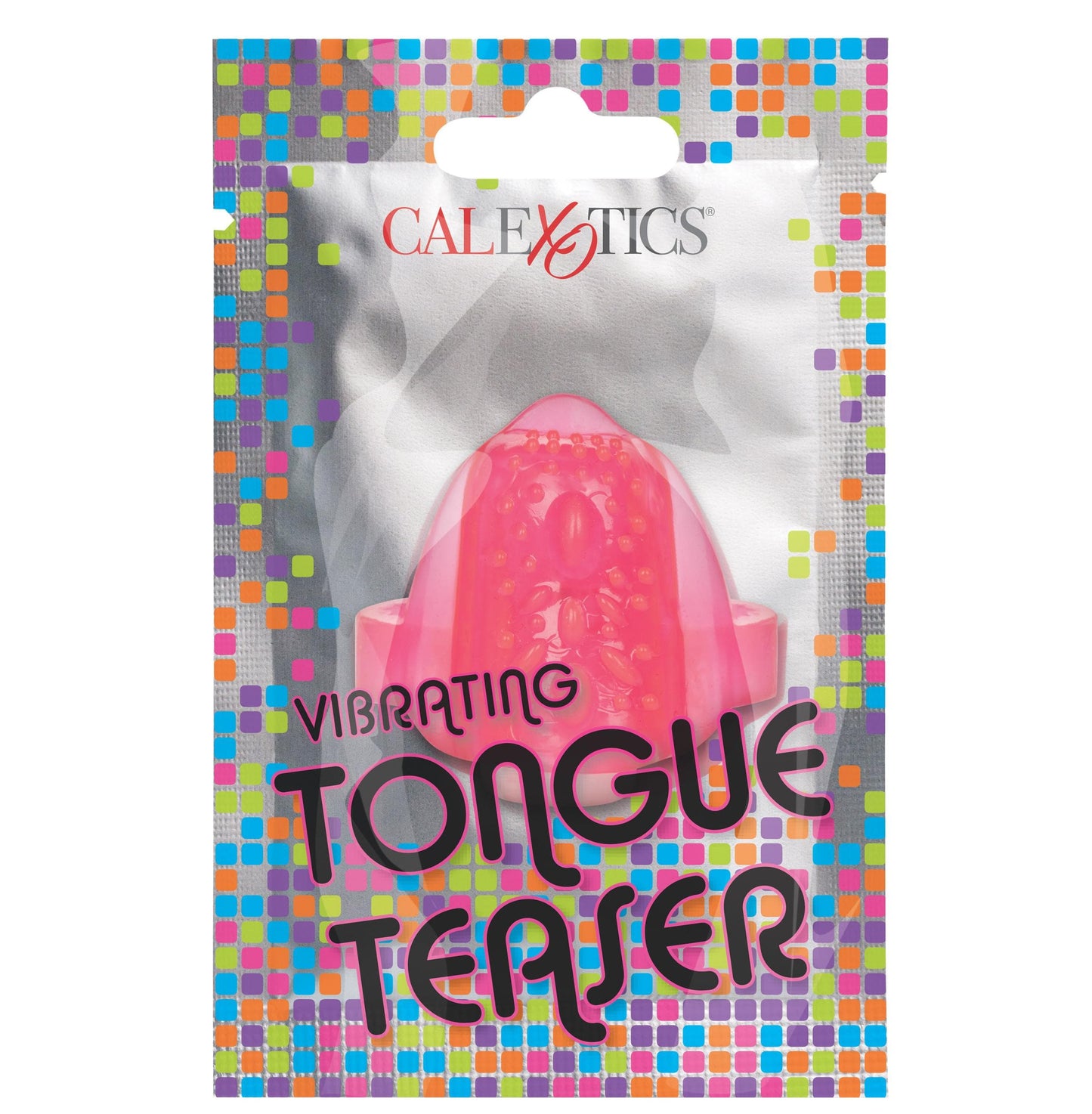 foil pack vibrating tongue teaser pink