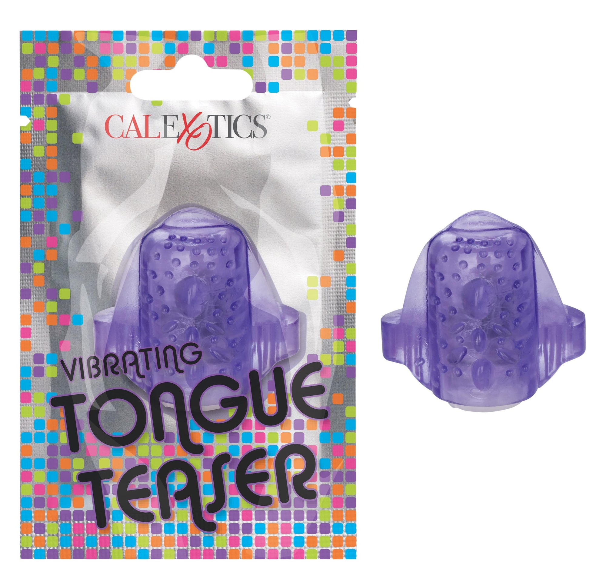 foil pack vibrating tongue teaser purple