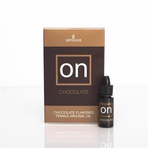 on chocolate flavored female arousal oil 17 oz large box
