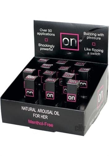 on natural arousal oil original 12 pieces display 0 17 fl oz bottles