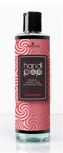 handi pop handjob massage gel strawberry 4 2 oz
