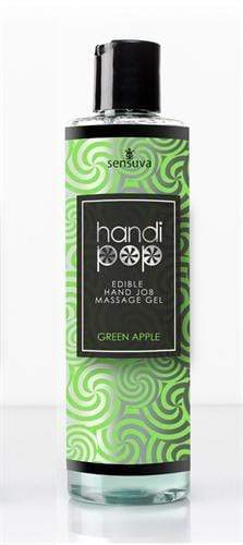 handi pop handjob massage gel green apple 4 2 oz