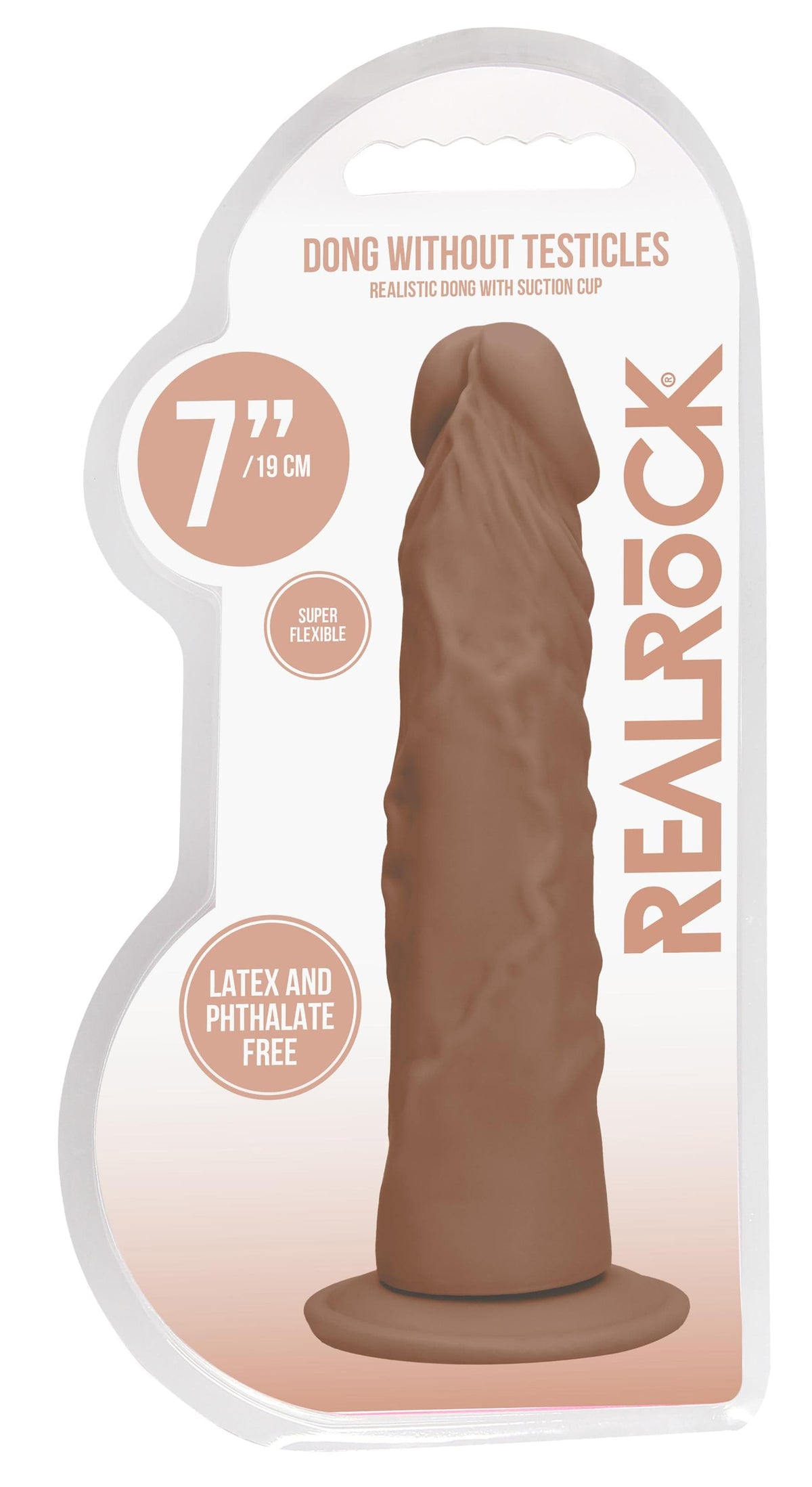7 inch dong without testicles tan