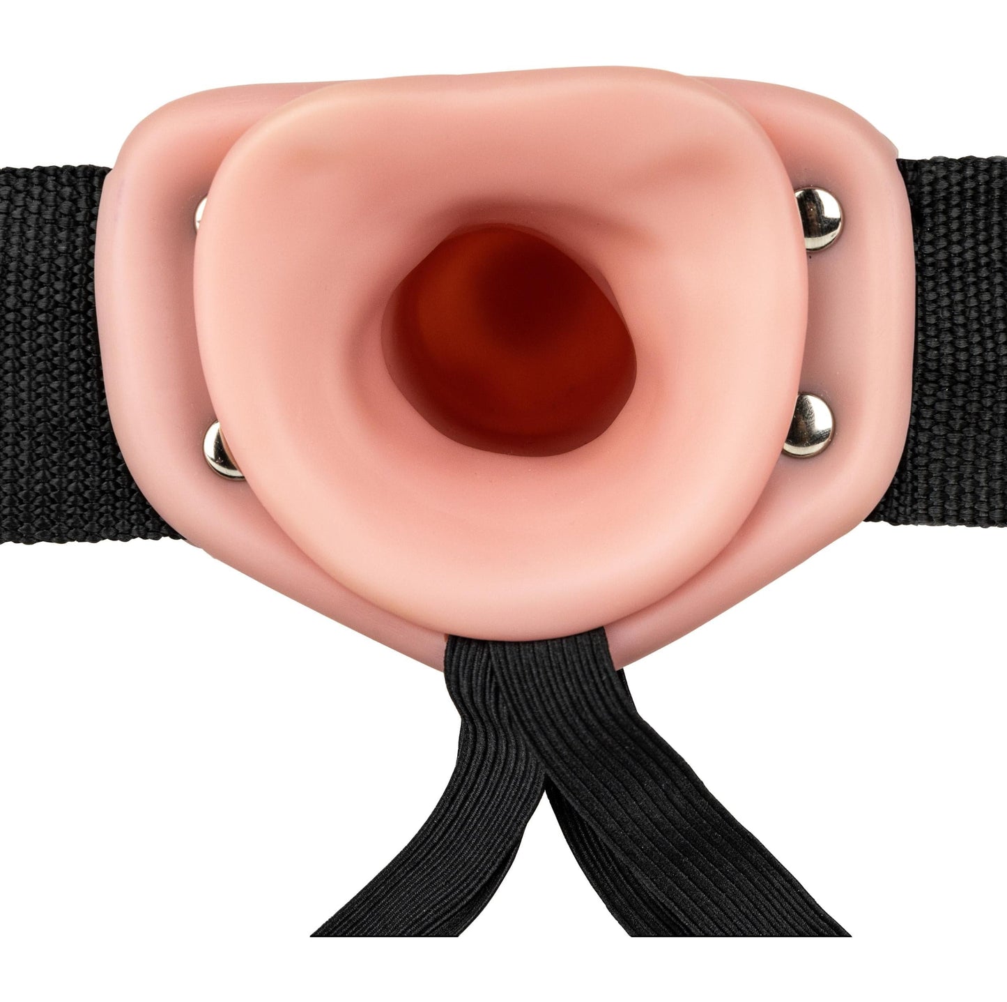 hollow strap on without balls 8 inch flesh