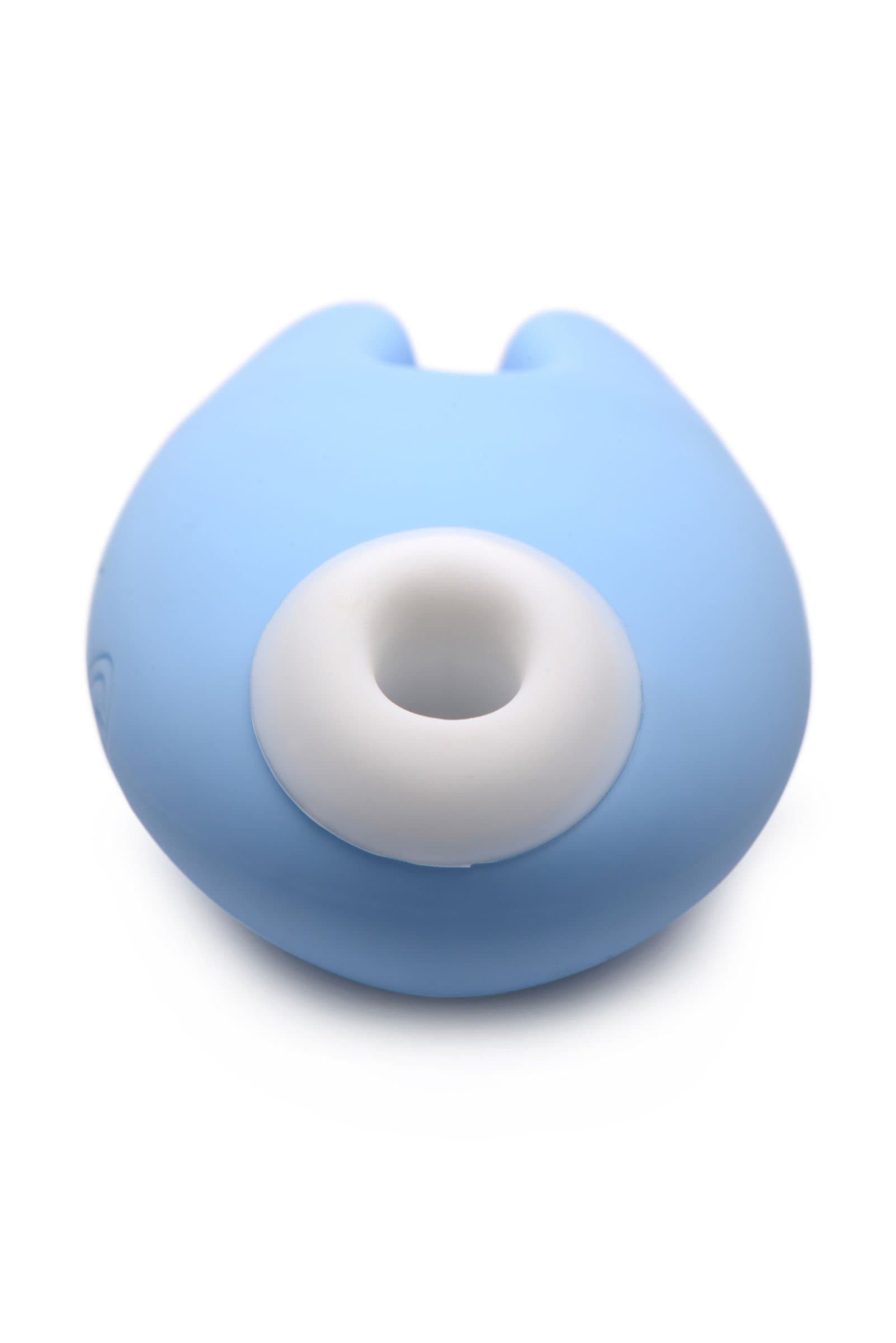 Sucky Bunny Silicone Clitoral Stimulator - Blue Default Title