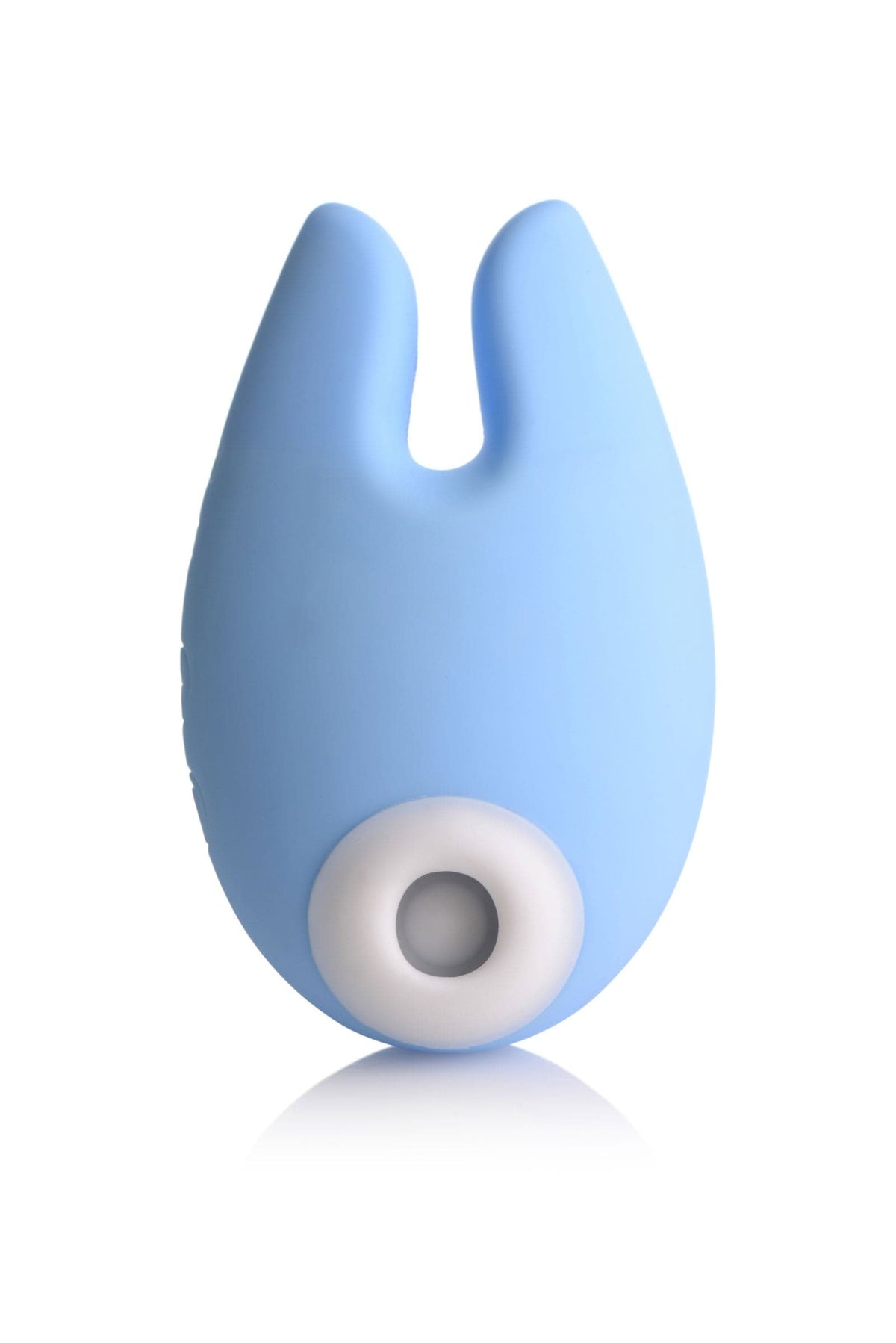 sucky bunny silicone clitoral stimulator blue