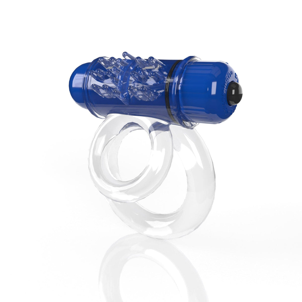 screaming o 4b double o super powered vibrating double ring blueberry