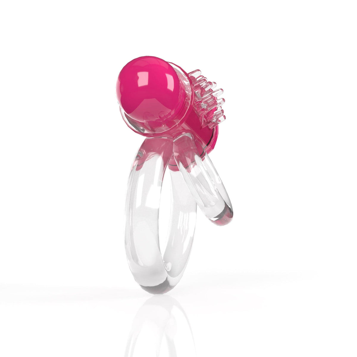 screaming o 4t double o 6 super powered vibrating double ring strawberry