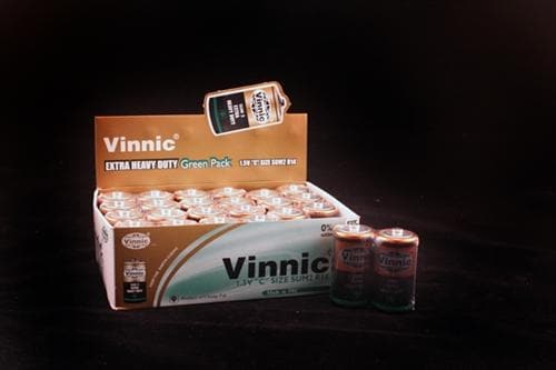 vinnic extra heavy duty c batteries 24 count box