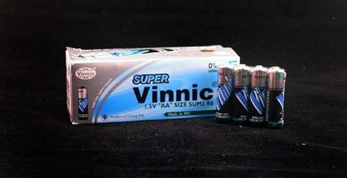 vinnic super heavy duty aa batteries 40 count box