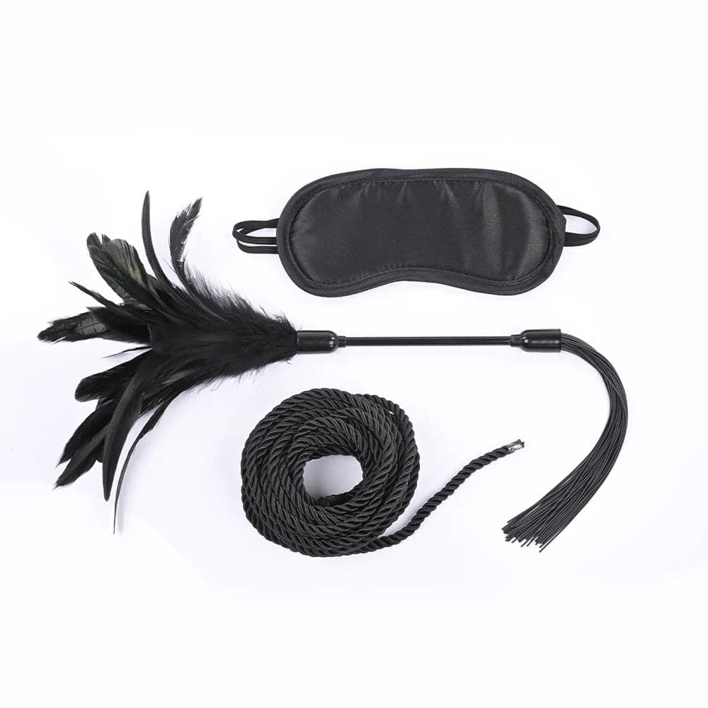 shadow tie and tickle kit black