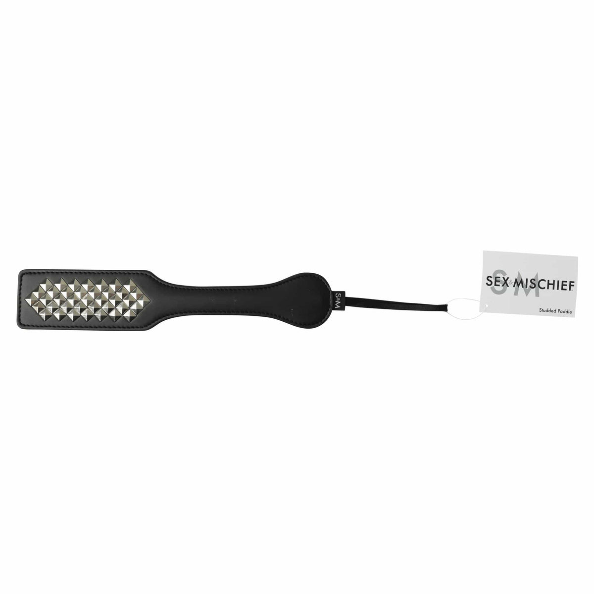 sex and mischief studded paddle black