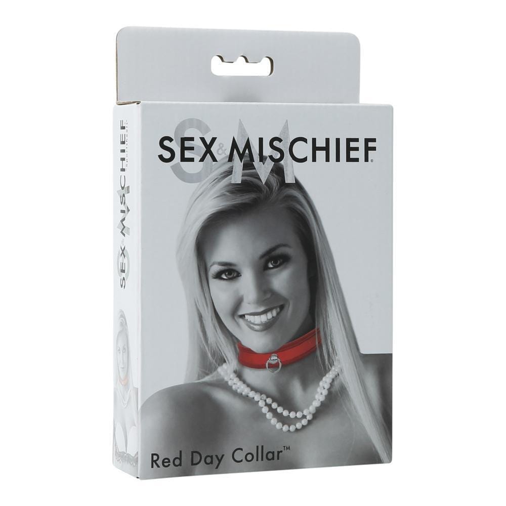 Sex and Mischief Day Collar - Red Default Title