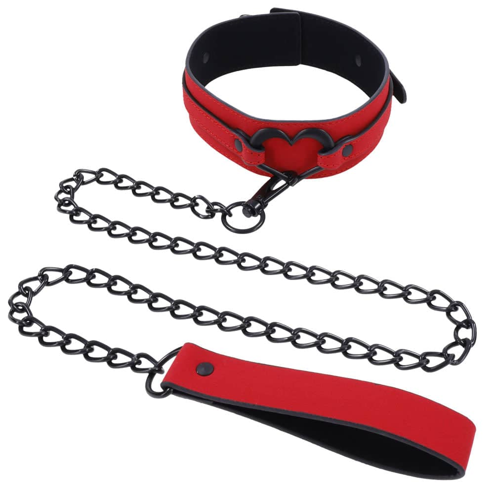 Amor Collar and Leash - Red Default Title