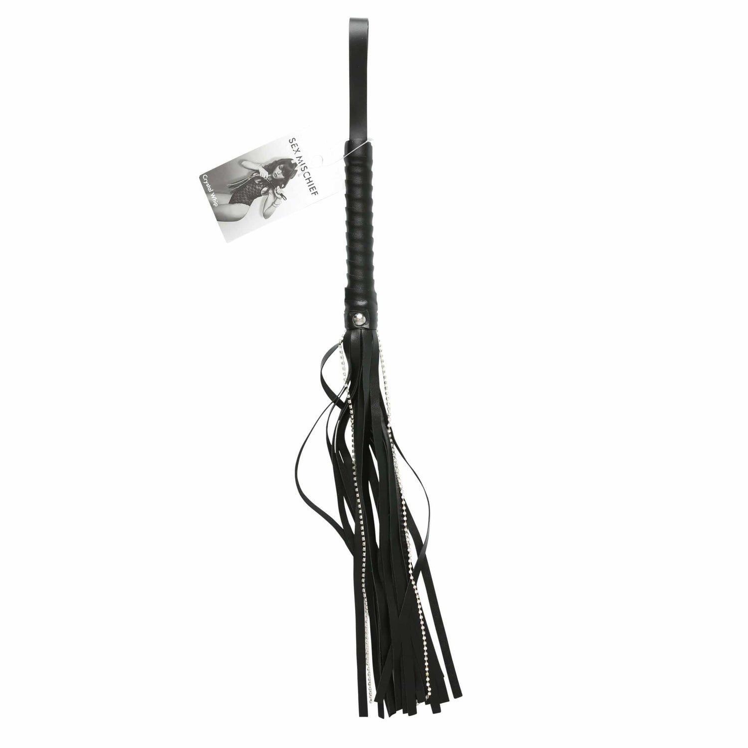 Sex and Mischief Crystal Whip - Black Default Title