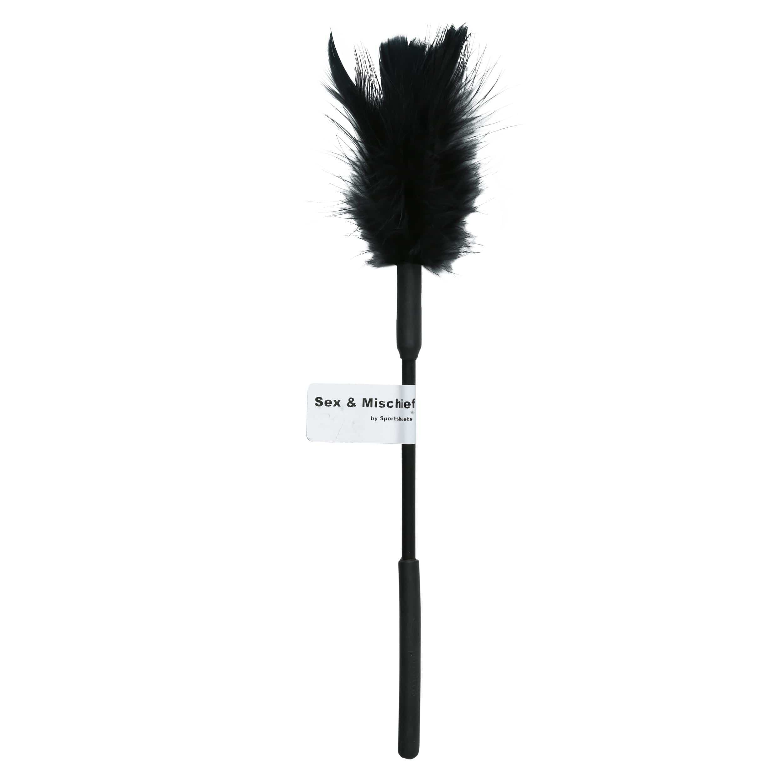 Sex and Mischief Feather Tickler - Black Default Title