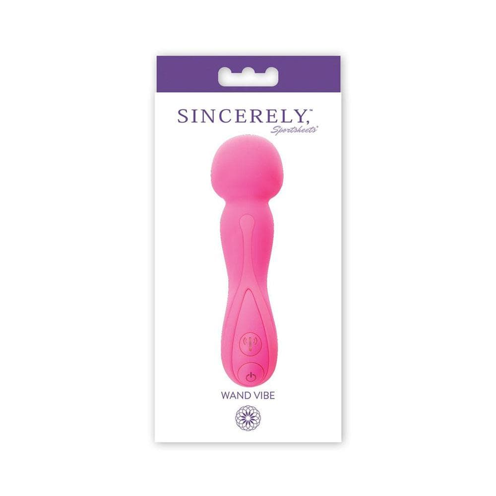 sincerely wand vibe pink
