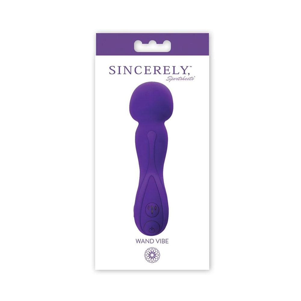 sincerely wand vibe purple