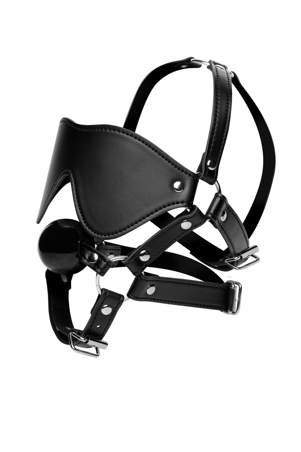 blindfold harness ball gag