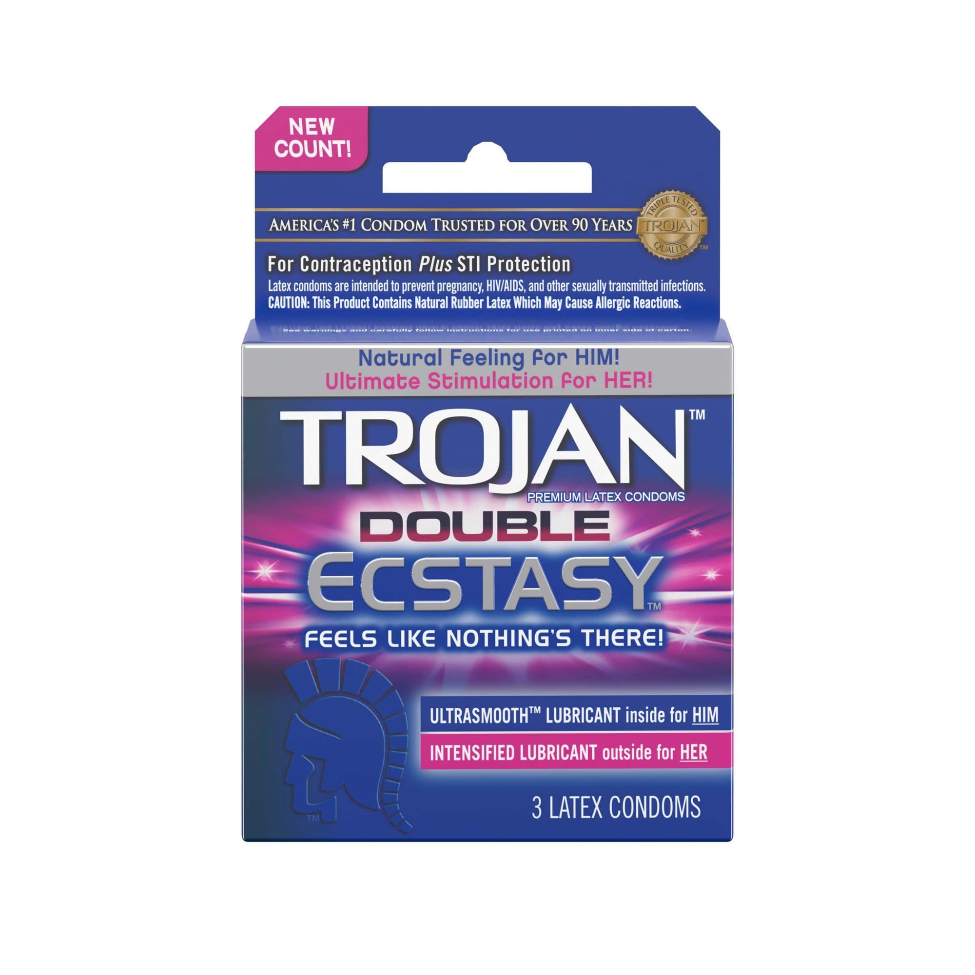 trojan double ecstasy 3 pack