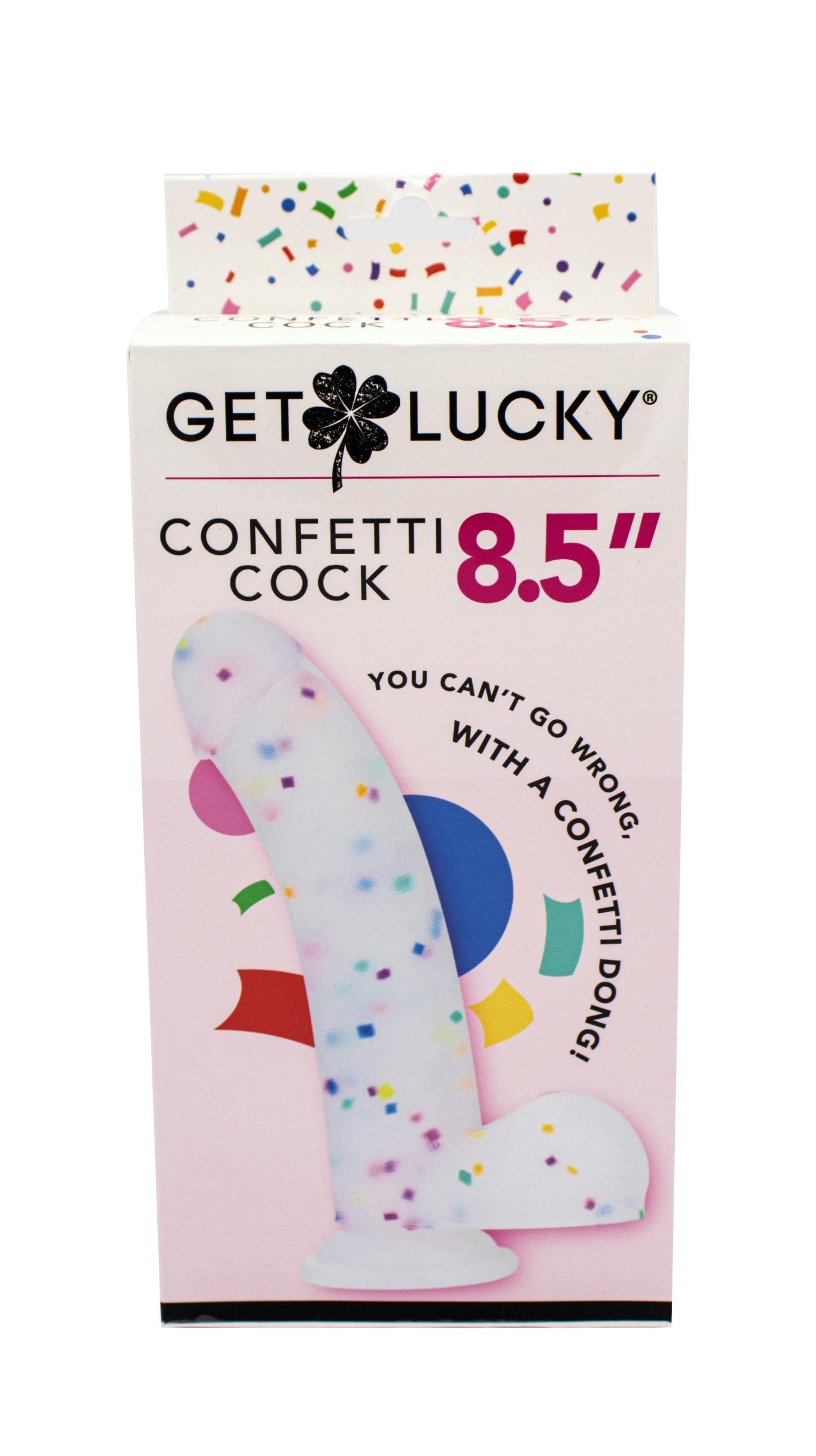 Get Lucky Confetti Cock - 8.5 Inch Default Title