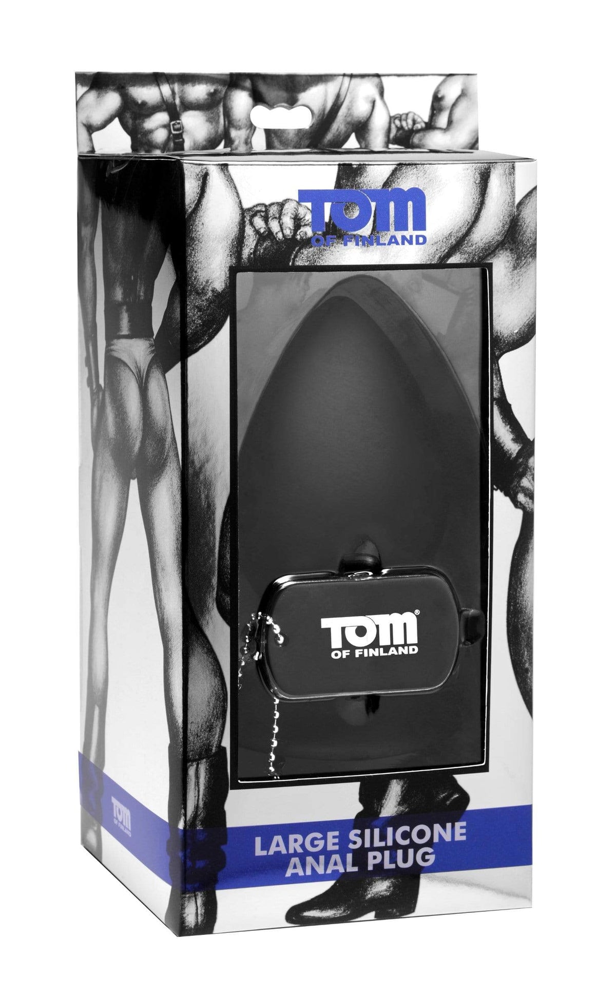 tom of fin silicone anal plug xl large