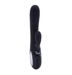 Hypnotic - Black - Thrusting Rabbit With Swinging Clitoral Stimulator