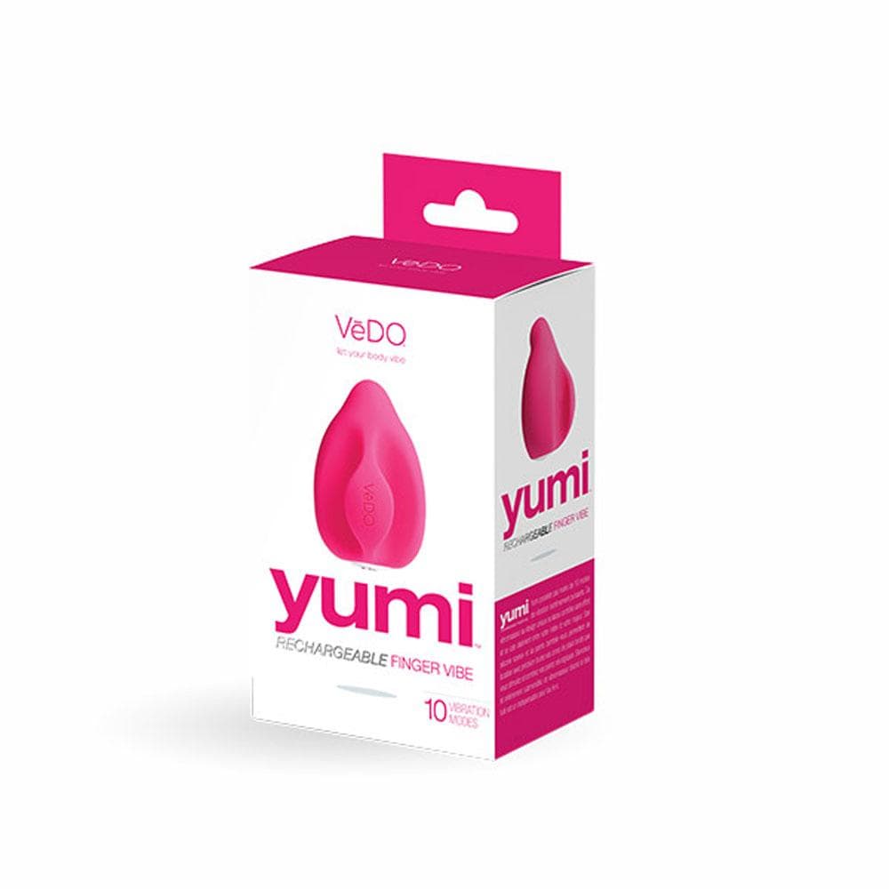 yumi rechargeable finger vibe foxy pink