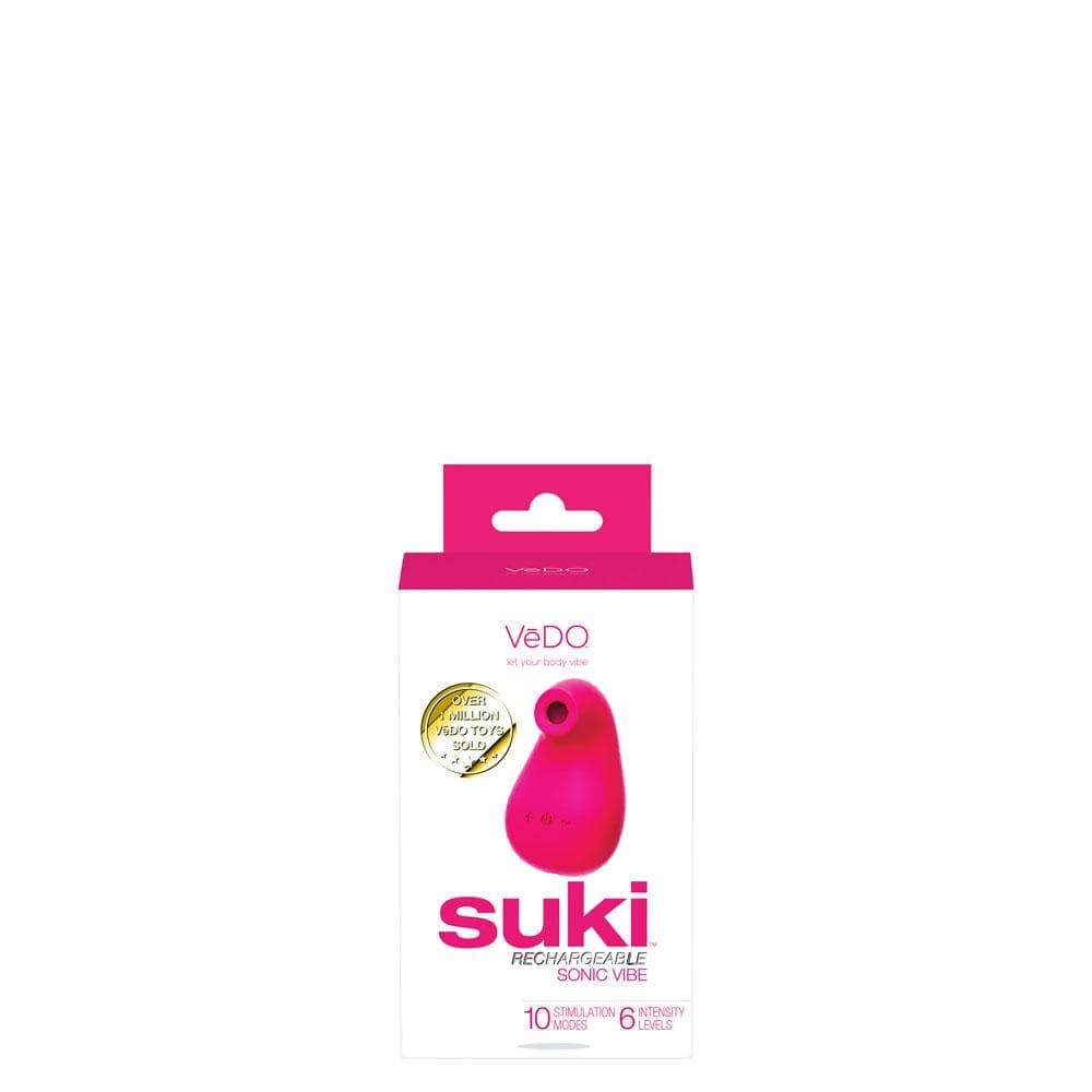 suki rechargeable sonic vibe foxy pink
