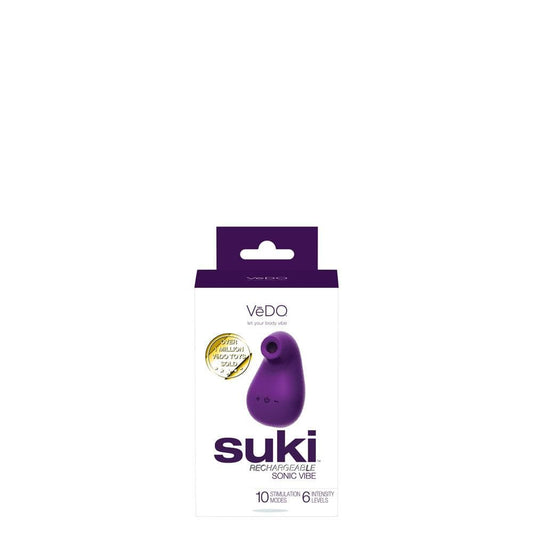 suki rechargeable sonic vibe deep purple