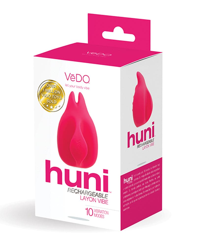 huni rechargeable finger vibe foxy pink