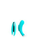 Niki Rechargeable Flexible Magnetic Panty Vibe - Turquoise
