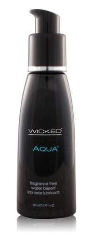 aqua water based lubricant 2 oz