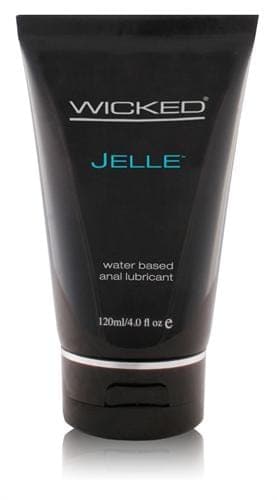 jelle water based anal lubricant 4 oz