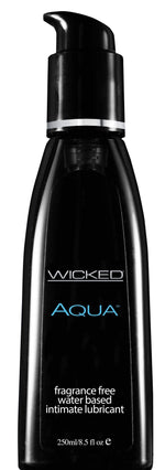 Wicked Aqua Fragrance Free Water-Based Lubricant - 8.5 Fl. Oz. - 250 ml Default Title
