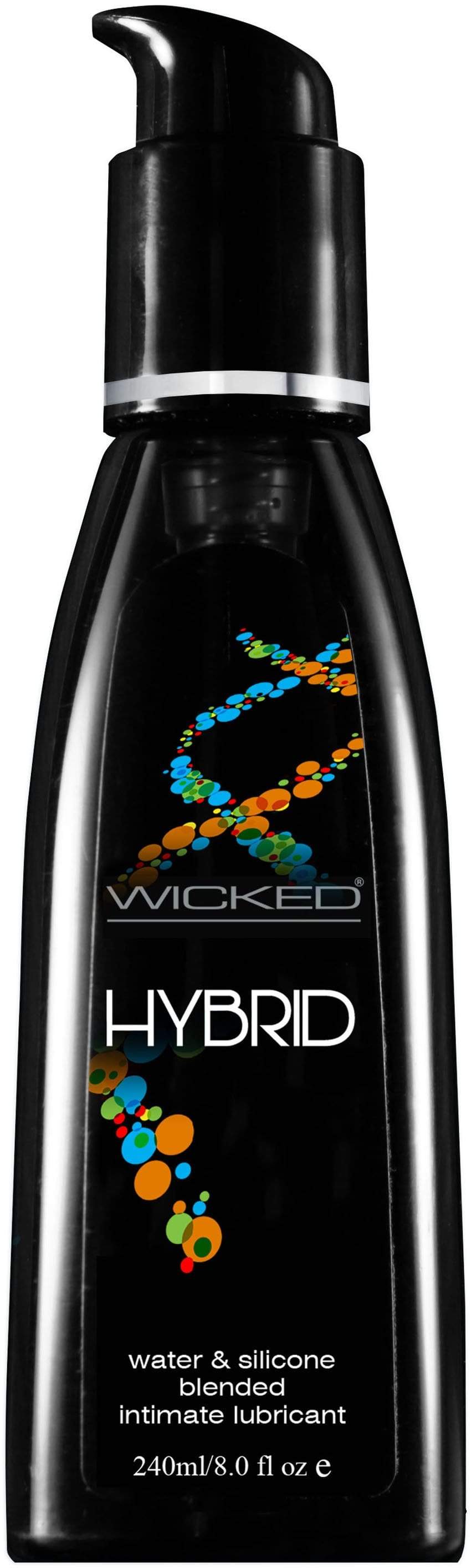 wicked hybrid water silicone lubricant 8 0 oz