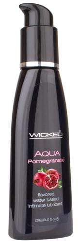 Aqua Pomegranate Flavored Water-Based Intimate Lubricant 2 Oz. Default Title
