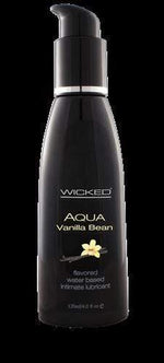 Aqua Vanilla Bean Flavored Water-Based Intimate Lubricant 2 Oz. Default Title