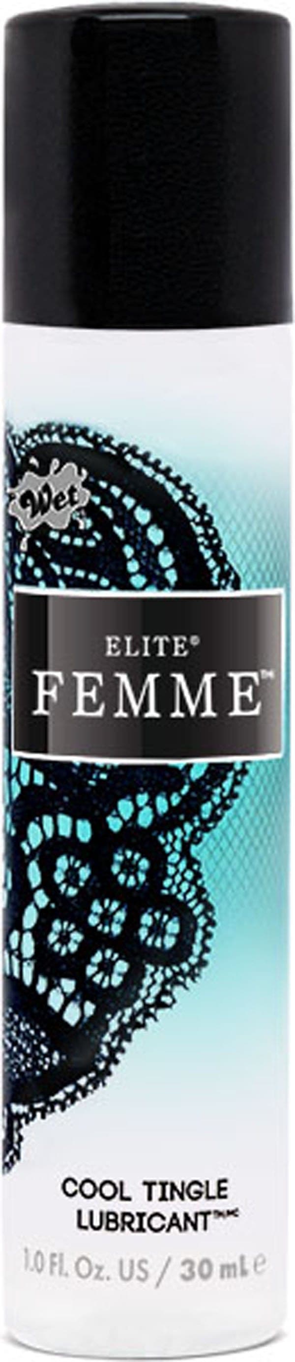 wet femme water silicone blend cool tingle 1 fl oz