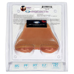 Realistic Body Mold Stroker - Pleasure Pussy and Ass - Wide-Spread Legs - Tan