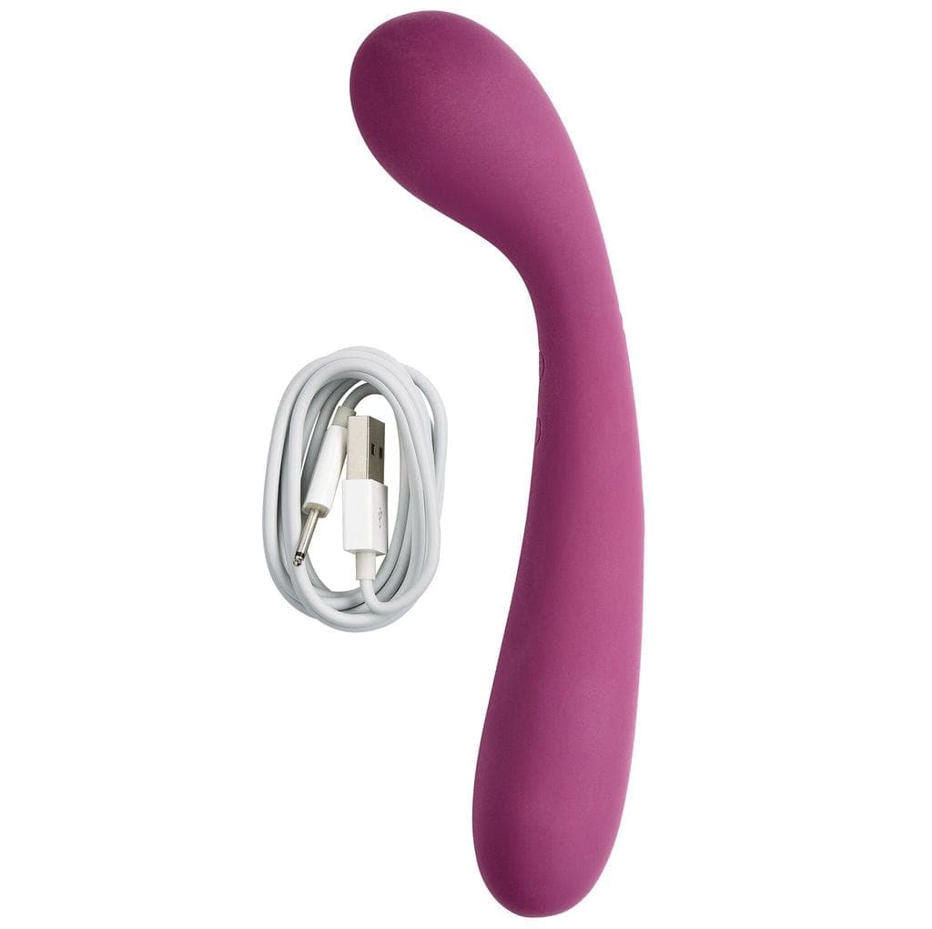 Cloud 9 Novelties G-Spot Slim 7 Inch Flexible Body Vibrator - Plum Default Title