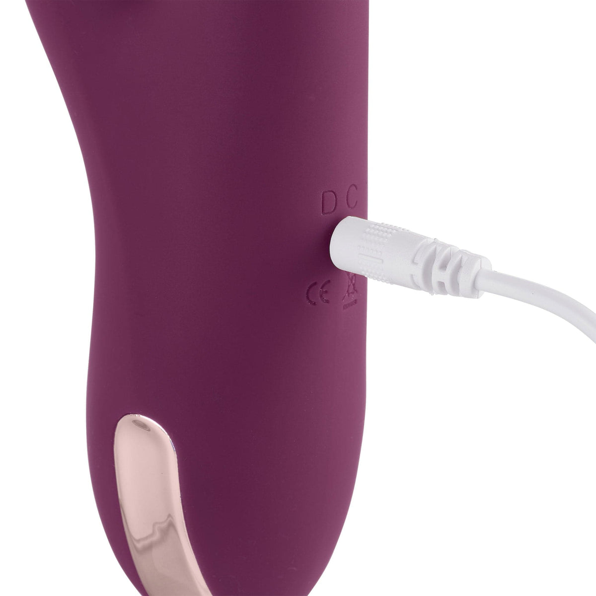 pro sensual series pulse touch vibrator plum