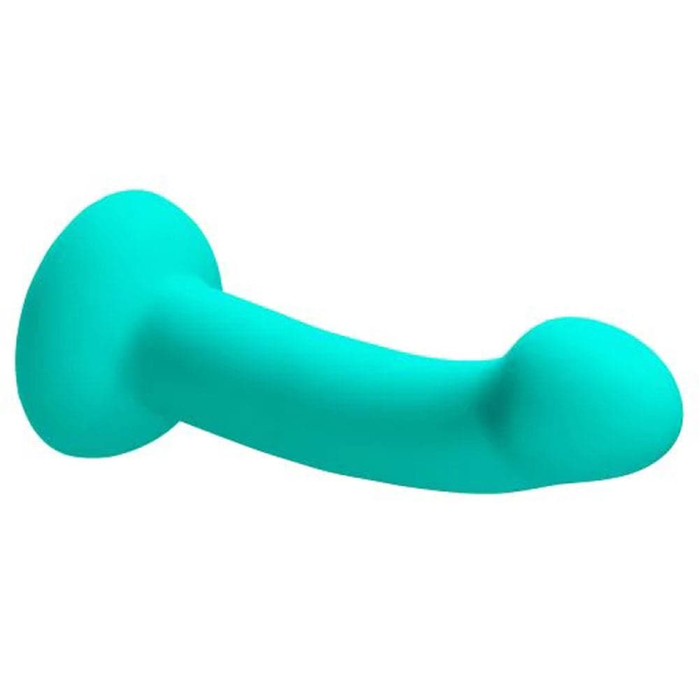 ergo super flexi i dong soft and flexible liquid silicone with vibrator teal
