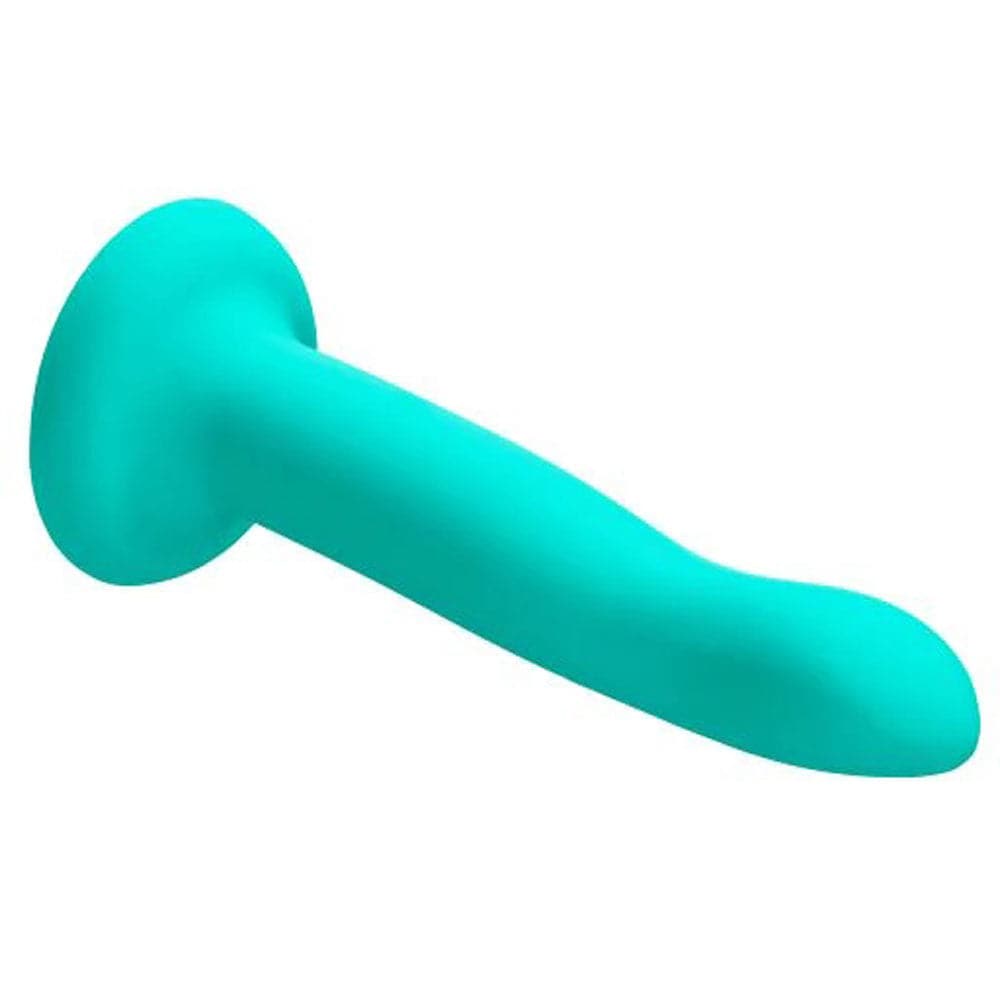 ergo super flexi ii dong soft and flexible liquid silicone with vibrator teal