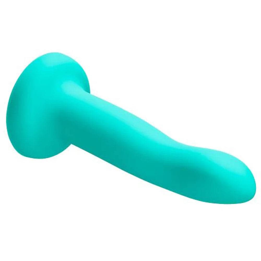 ergo super flexi iv dong soft and flexible liquid silicone with vibrator teal