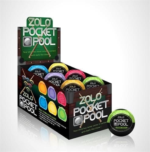Zolo Cup   Pocket Pool   12 Pieces Display