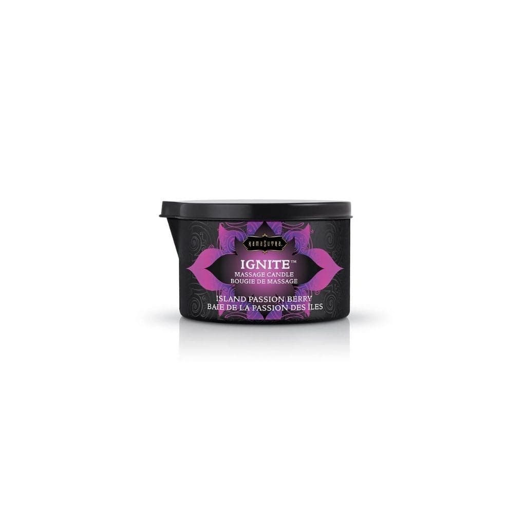 Ignite Massage Candle - Island Passion Berry - 6 Oz.